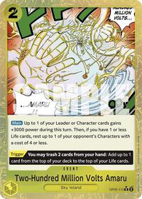Two-Hundred Million Volts Amaru (Textured Foil) [Premium Booster -The Best-] | Gear Gaming Bentonville