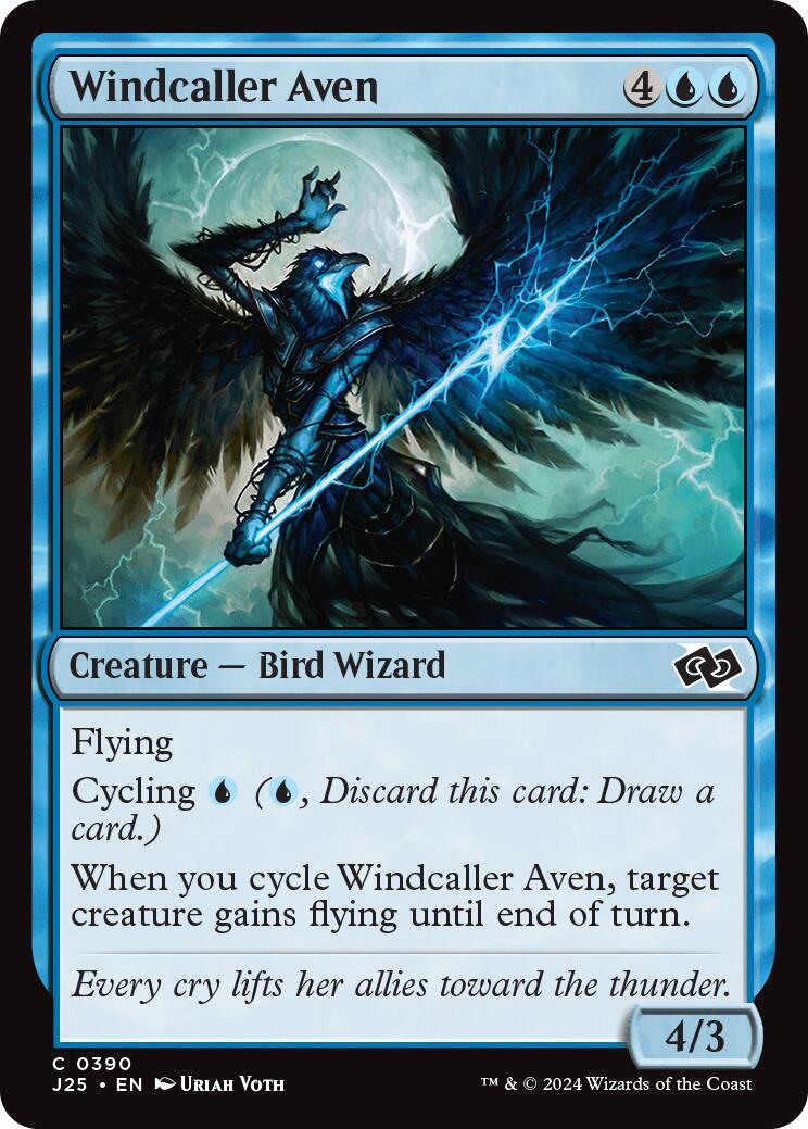 Windcaller Aven [Foundations Jumpstart] | Gear Gaming Bentonville