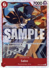 Sabo (OP05-007) (Reprint) [Premium Booster -The Best-] | Gear Gaming Bentonville