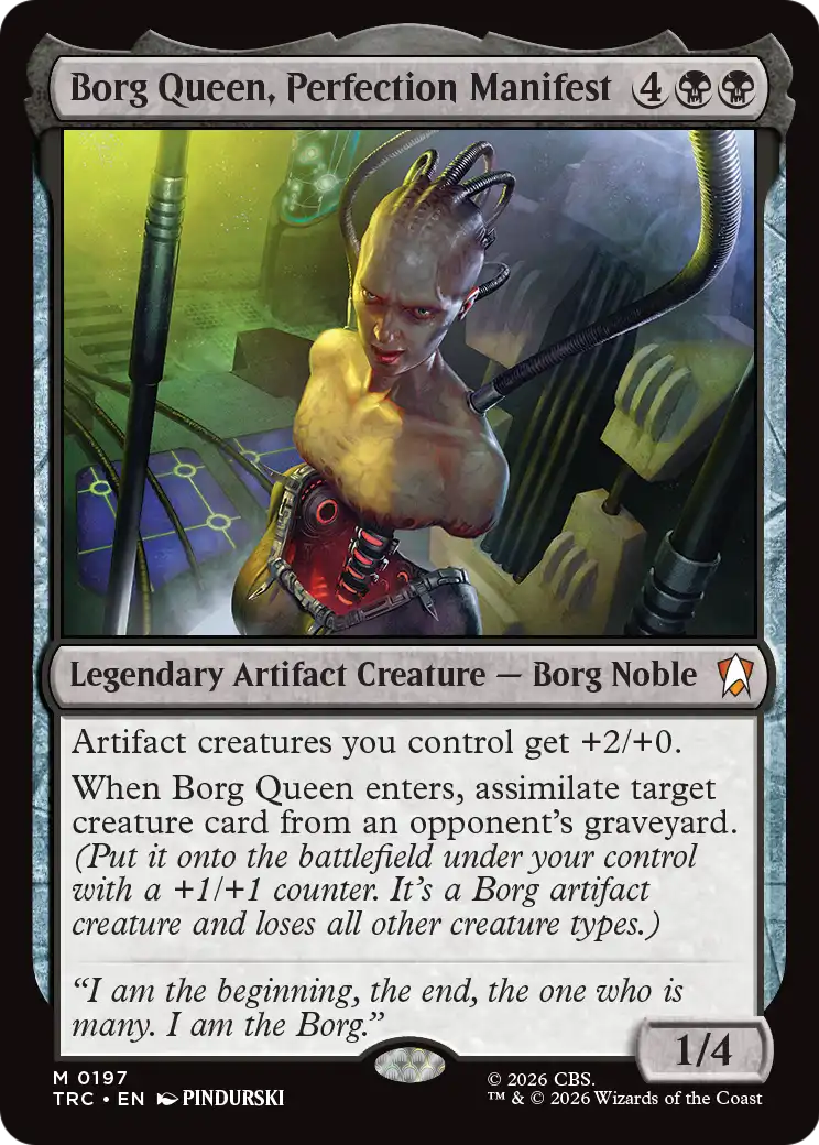Borg Queen, Perfection Manifest [Star Trek Commander] | Gear Gaming Bentonville