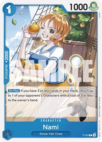Nami (P-053) (Reprint) [Premium Booster -The Best-] | Gear Gaming Bentonville