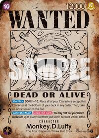 Monkey.D.Luffy (Wanted Poster) [Emperors in the New World] | Gear Gaming Bentonville