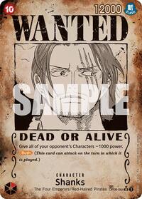 Shanks (004) (Wanted Poster) [Emperors in the New World] | Gear Gaming Bentonville