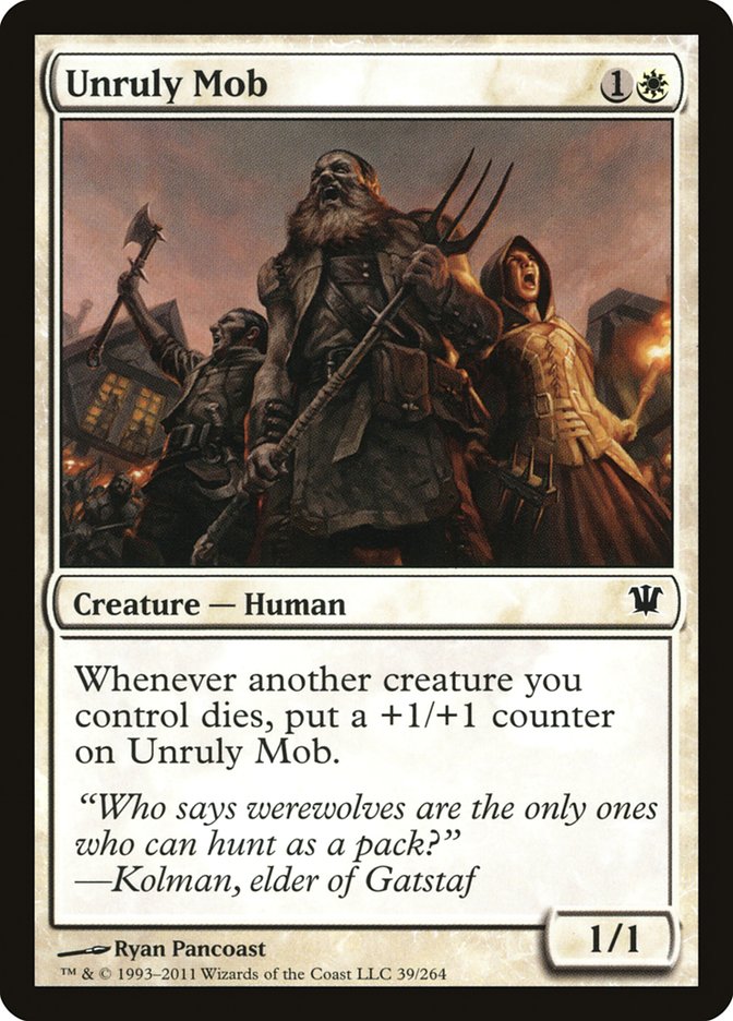 Unruly Mob [Innistrad] | Gear Gaming Bentonville