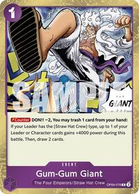 Gum-Gum Giant [Emperors in the New World] | Gear Gaming Bentonville
