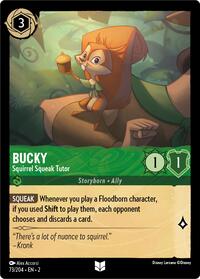 Bucky - Squirrel Squeak Tutor (Errata Version) (73/204) [Rise of the Floodborn] | Gear Gaming Bentonville
