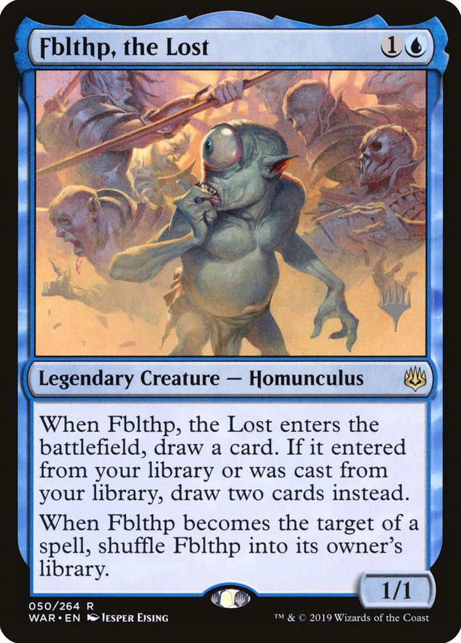 Fblthp, the Lost (Promo Pack) [War of the Spark Promos] | Gear Gaming Bentonville