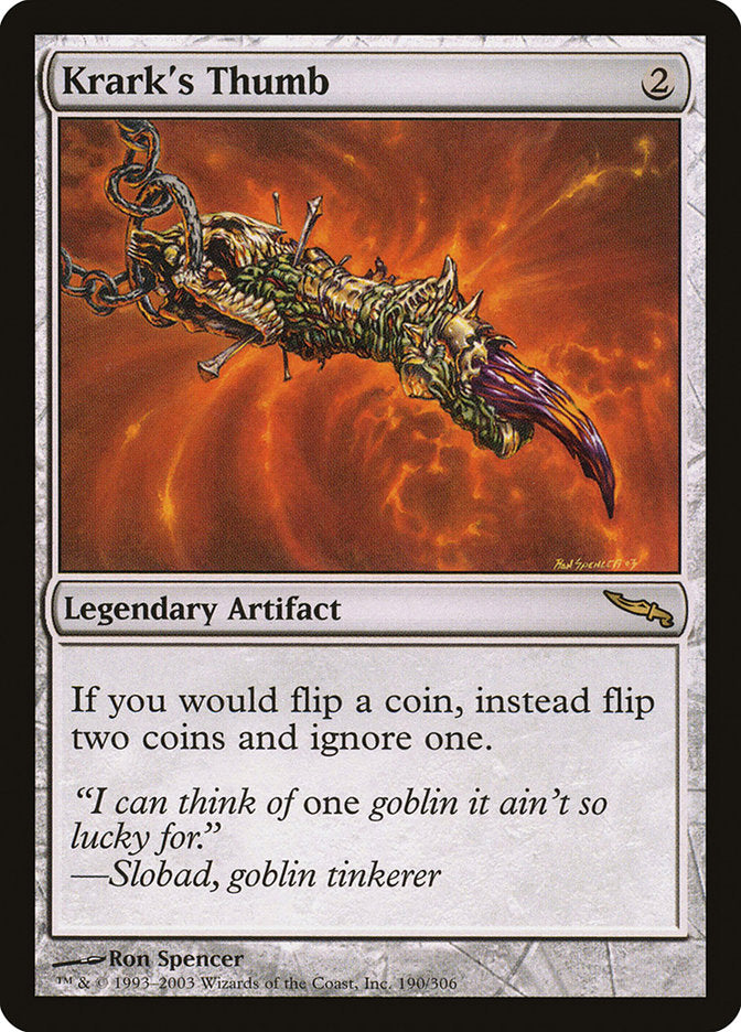 Krark's Thumb [Mirrodin] | Gear Gaming Bentonville