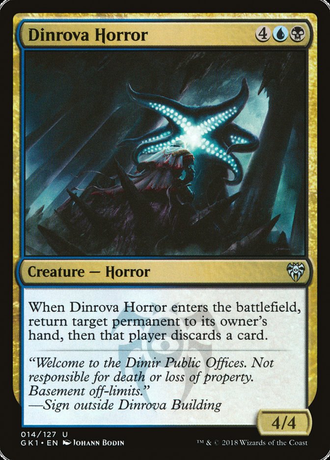 Dinrova Horror [Guilds of Ravnica Guild Kit] | Gear Gaming Bentonville