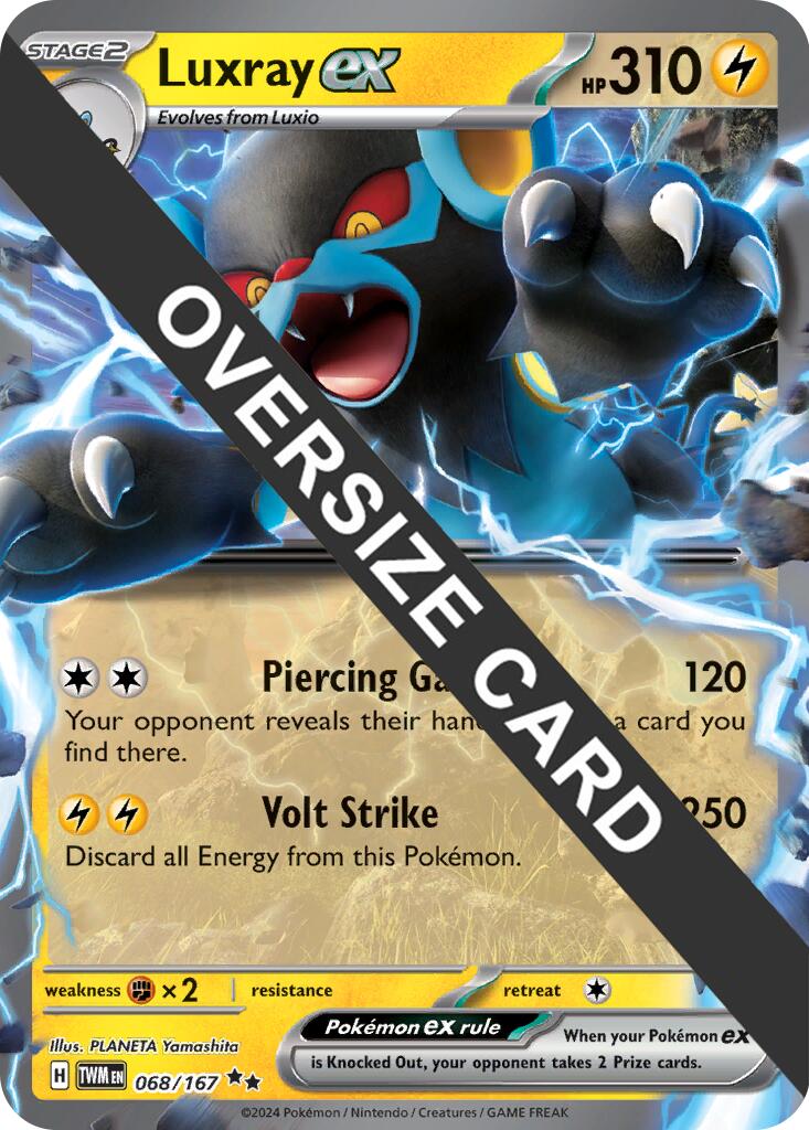 Luxray ex (068/167) (Jumbo Card) [Miscellaneous Cards] | Gear Gaming Bentonville