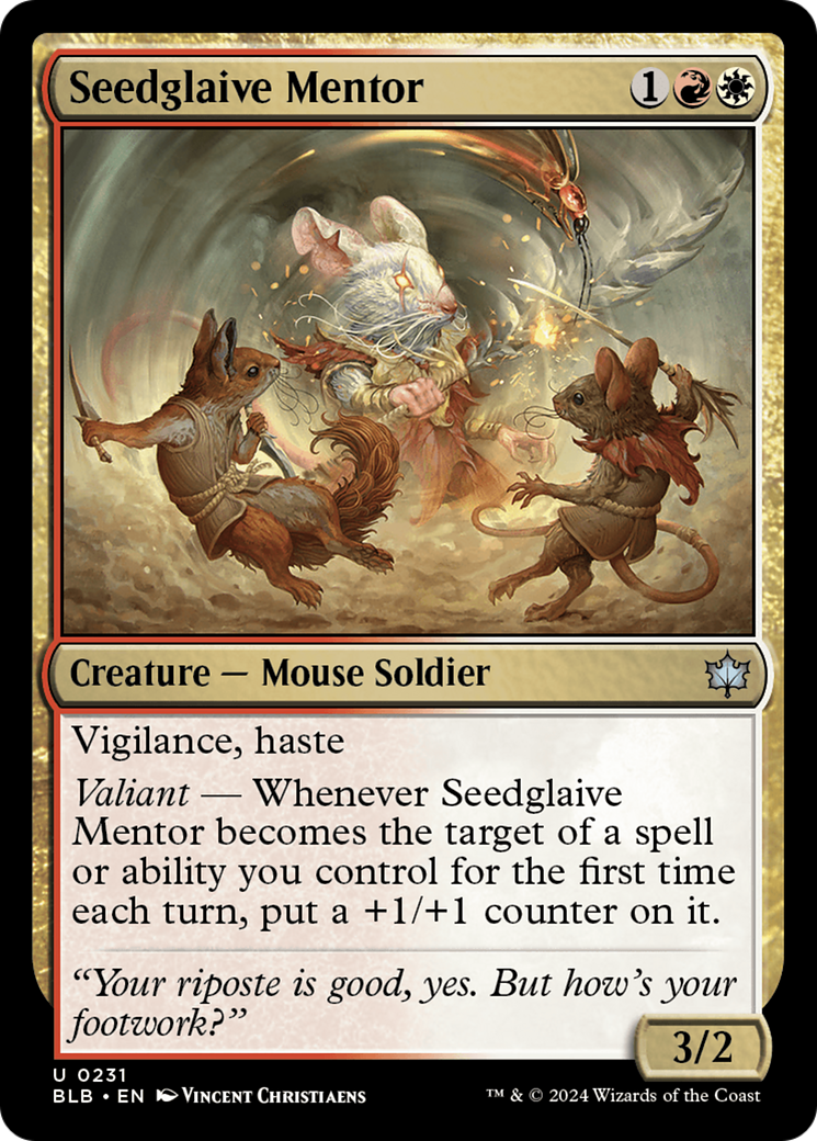 Seedglaive Mentor [Bloomburrow] | Gear Gaming Bentonville