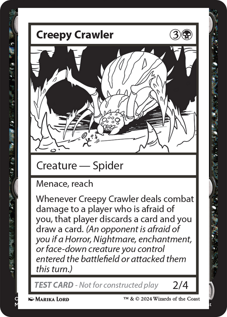 Creepy Crawler [Mystery Booster 2 Playtest Cards] | Gear Gaming Bentonville