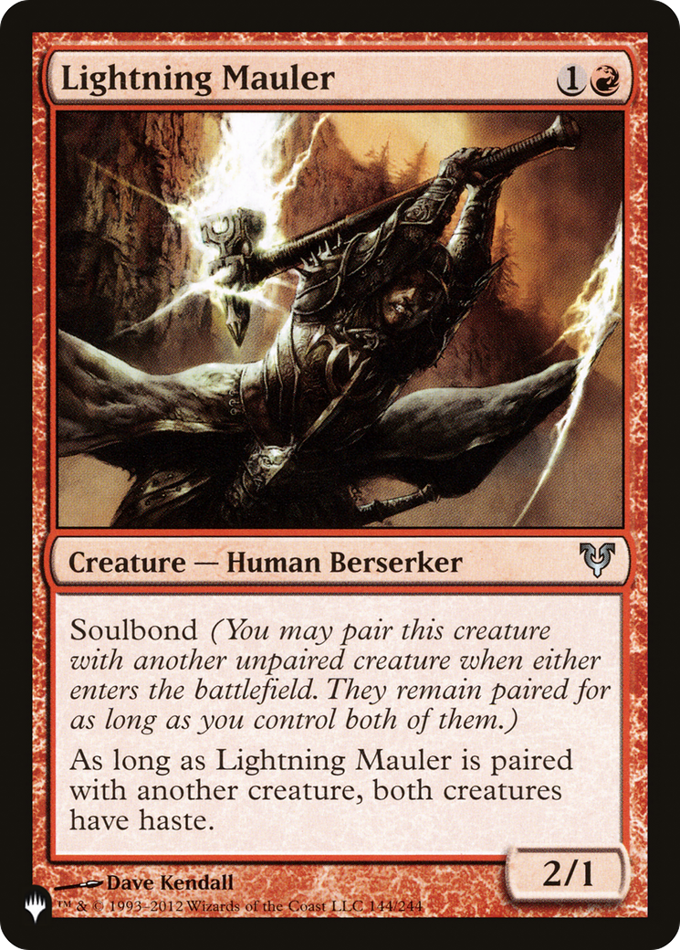 Lightning Mauler [The List Reprints] | Gear Gaming Bentonville