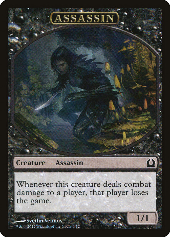 Assassin Token [Return to Ravnica Tokens] | Gear Gaming Bentonville