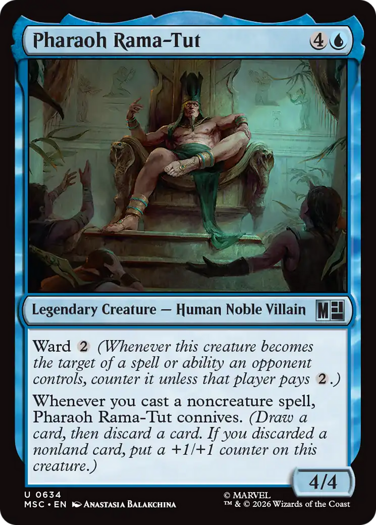 Pharaoh Rama-Tut [Marvel Super Heroes Commander] | Gear Gaming Bentonville