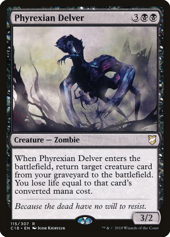 Phyrexian Delver [Commander 2018] | Gear Gaming Bentonville