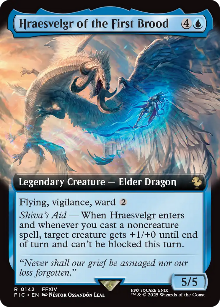 Hraesvelgr of the First Brood (Extended Art) [FINAL FANTASY Commander] | Gear Gaming Bentonville