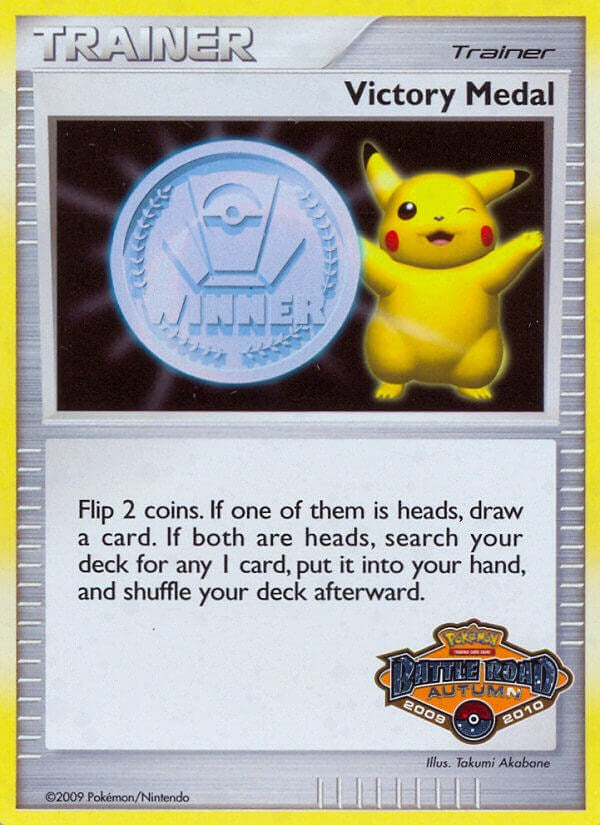 Victory Medal (2009-2010) (Battle Road Autumn) [League & Championship Cards] | Gear Gaming Bentonville