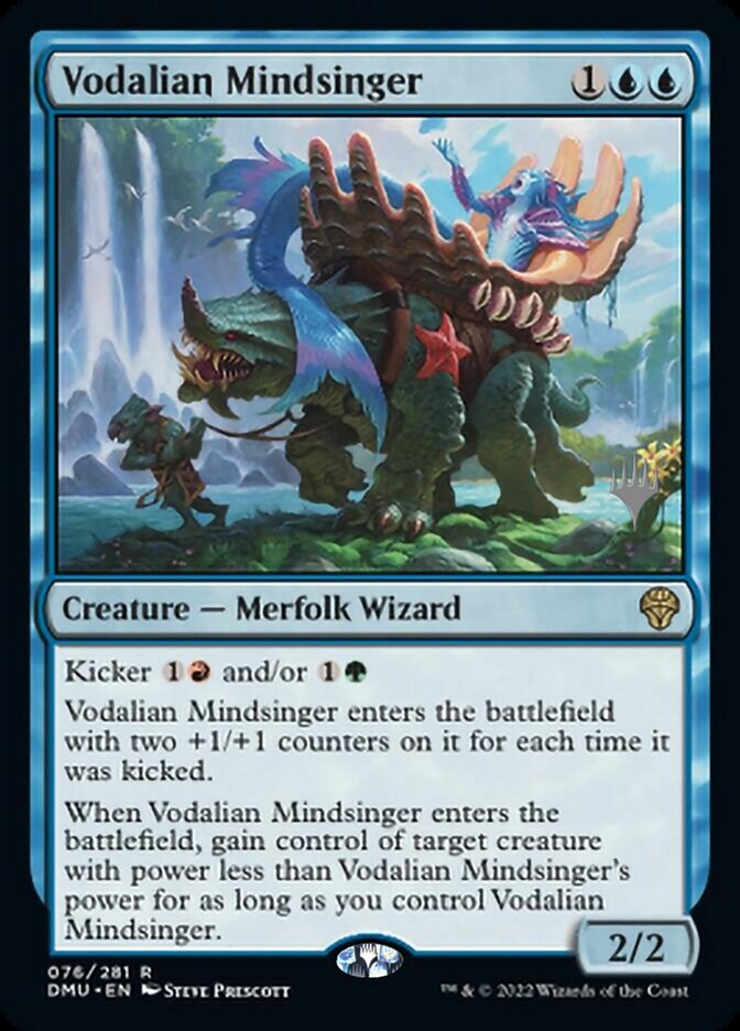 Vodalian Mindsinger (Promo Pack) [Dominaria United Promos] | Gear Gaming Bentonville