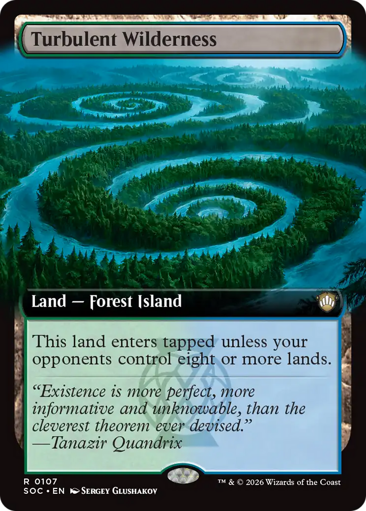 Turbulent Wilderness (Extended Art) [Secrets of Strixhaven Commander] | Gear Gaming Bentonville