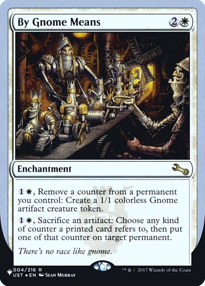 By Gnome Means (Unfinity Foil Edition) [The List] | Gear Gaming Bentonville