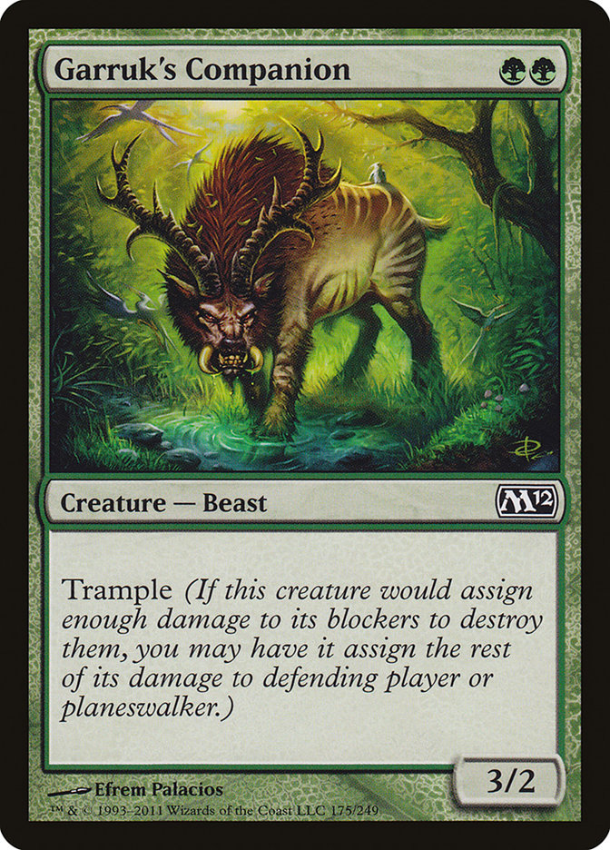 Garruk's Companion [Magic 2012] | Gear Gaming Bentonville