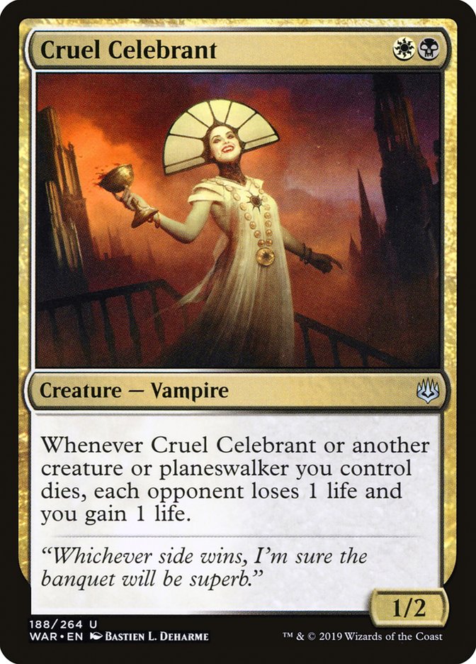 Cruel Celebrant [War of the Spark] | Gear Gaming Bentonville