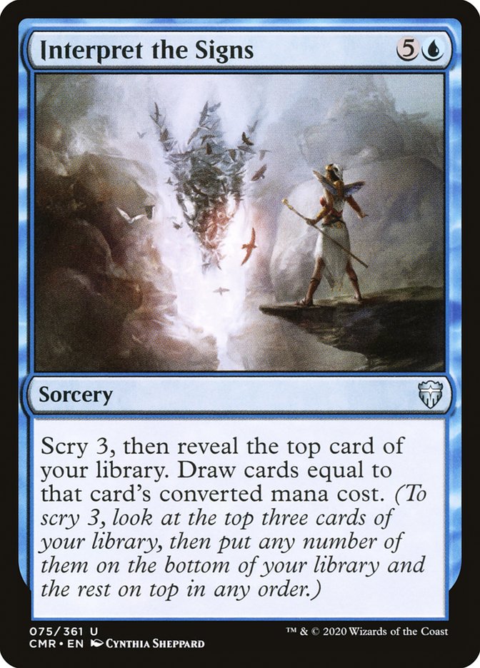 Interpret the Signs [Commander Legends] | Gear Gaming Bentonville