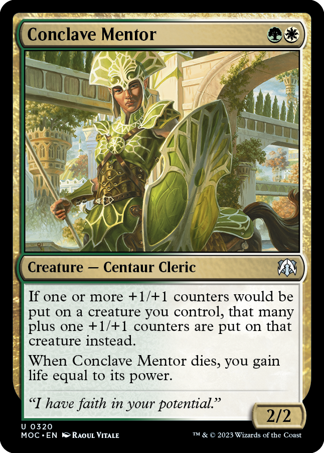 Conclave Mentor [March of the Machine Commander] | Gear Gaming Bentonville