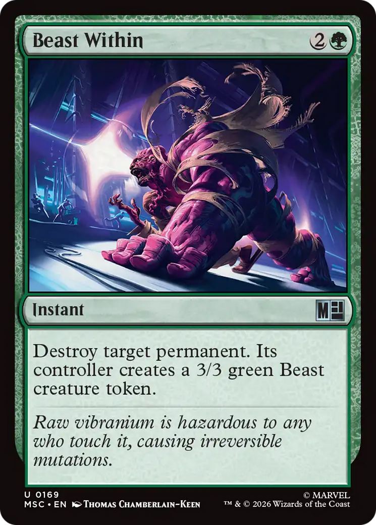 Beast Within [Marvel Super Heroes Commander] | Gear Gaming Bentonville