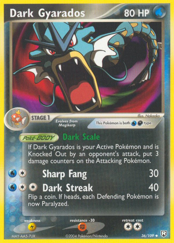 Dark Gyarados (36/109) [EX: Team Rocket Returns] | Gear Gaming Bentonville
