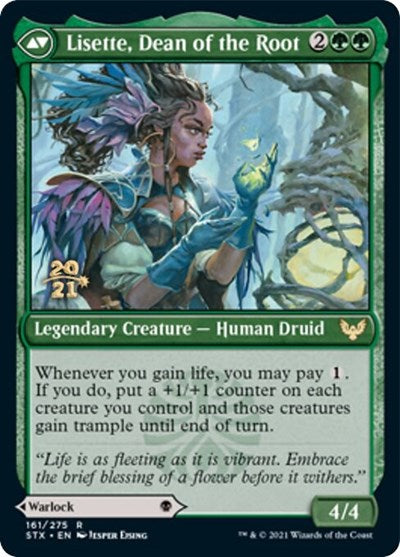 Valentin, Dean of the Vein // Lisette, Dean of the Root [Strixhaven: School of Mages Prerelease Promos] | Gear Gaming Bentonville