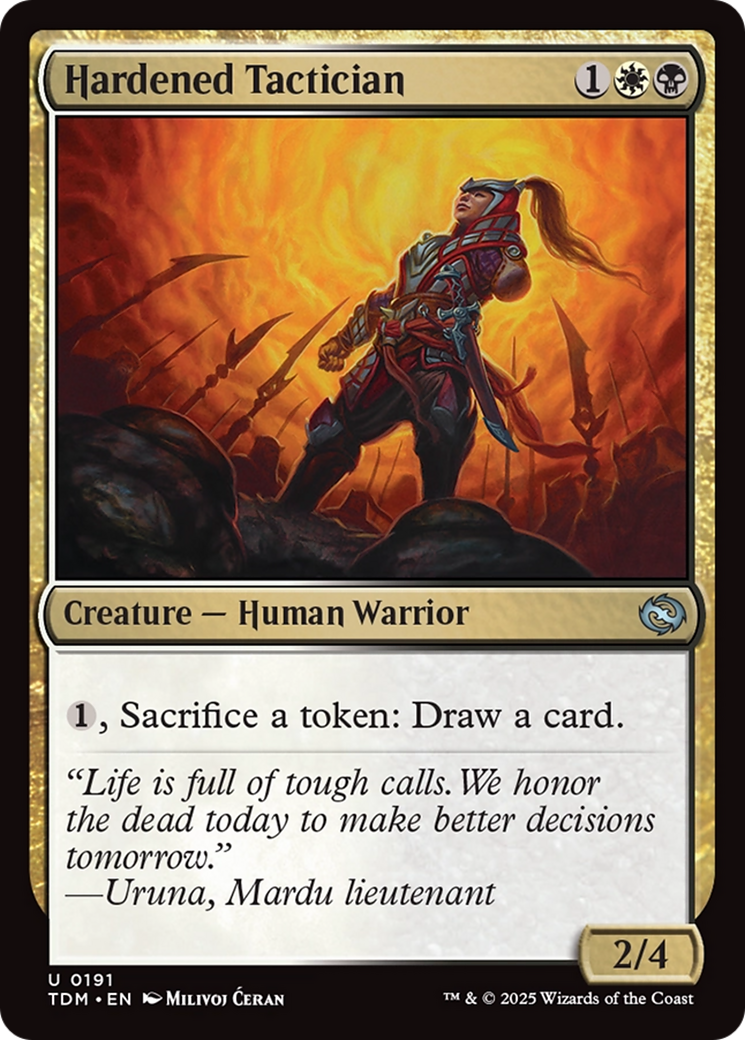Hardened Tactician [Tarkir: Dragonstorm] | Gear Gaming Bentonville