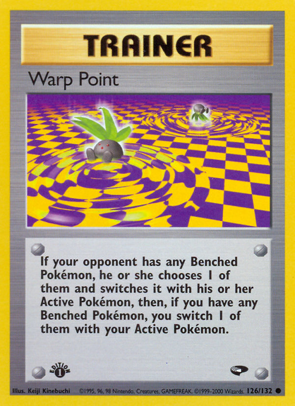 Warp Point (126/132) [Gym Challenge 1st Edition] | Gear Gaming Bentonville