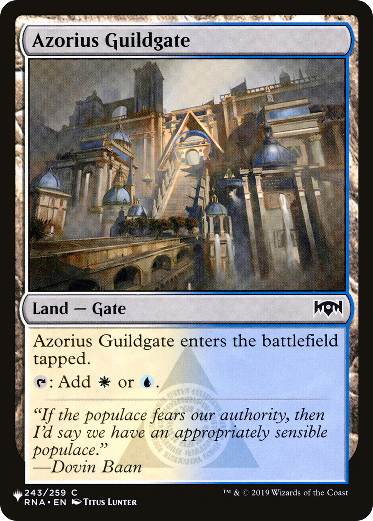 Azorius Guildgate [The List] | Gear Gaming Bentonville