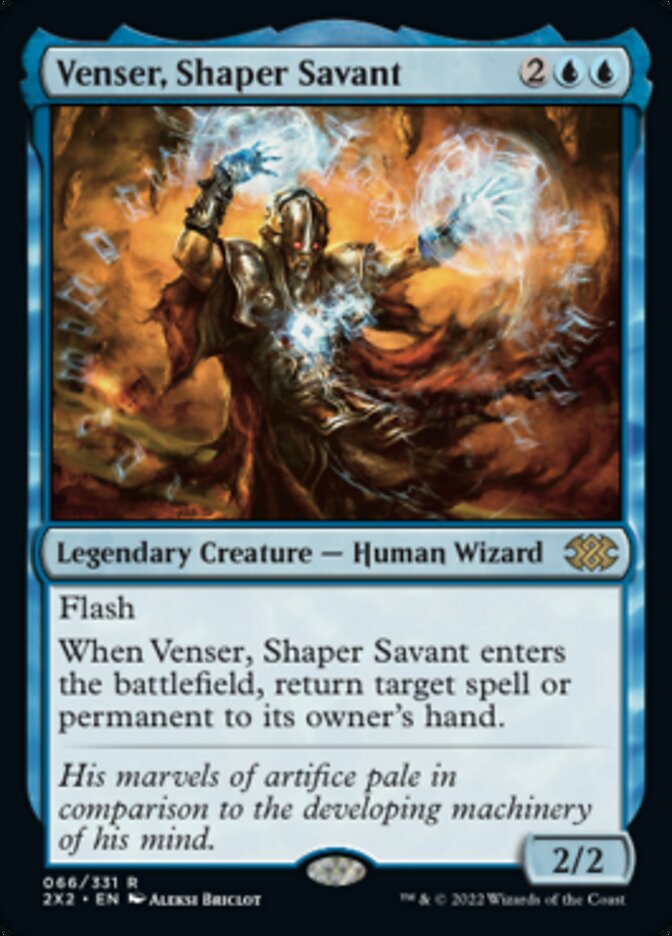 Venser, Shaper Savant [Double Masters 2022] | Gear Gaming Bentonville