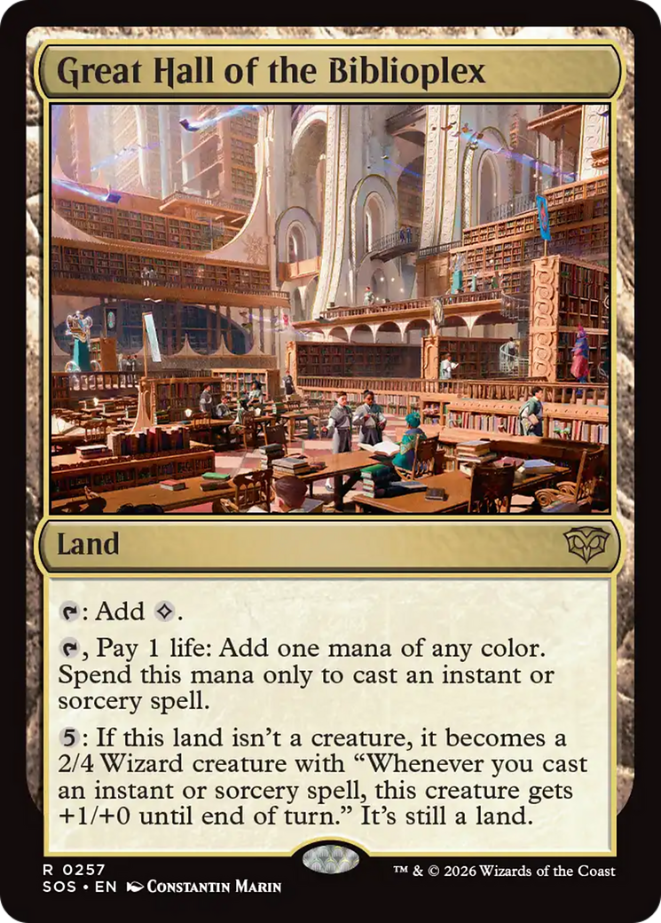 Great Hall of the Biblioplex [Secrets of Strixhaven] | Gear Gaming Bentonville