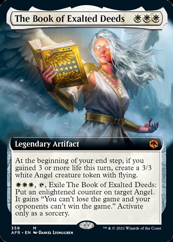 The Book of Exalted Deeds (Extended Art) [Dungeons & Dragons: Adventures in the Forgotten Realms] | Gear Gaming Bentonville