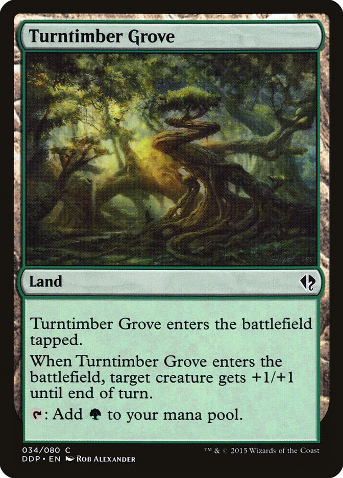 Turntimber Grove [Duel Decks: Zendikar vs. Eldrazi] | Gear Gaming Bentonville