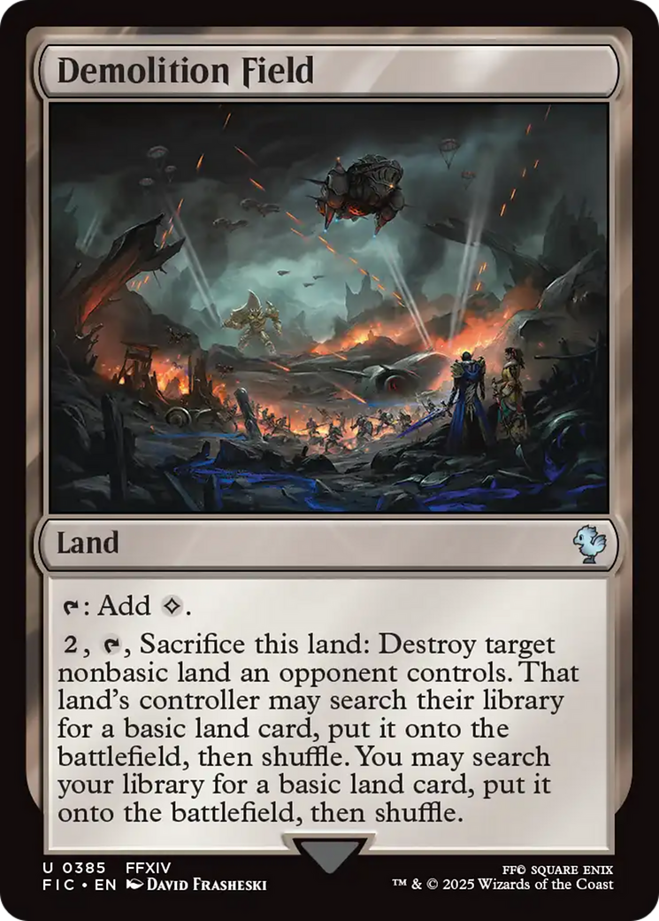 Demolition Field [FINAL FANTASY Commander] | Gear Gaming Bentonville