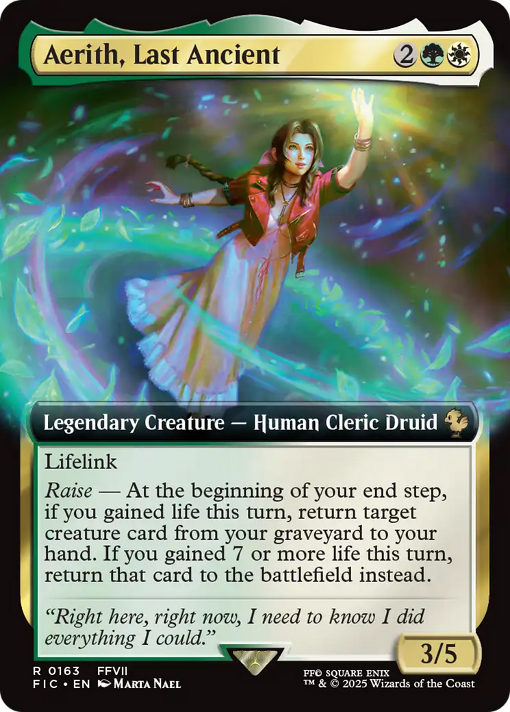 Aerith, Last Ancient (Extended Art) [FINAL FANTASY Commander] | Gear Gaming Bentonville