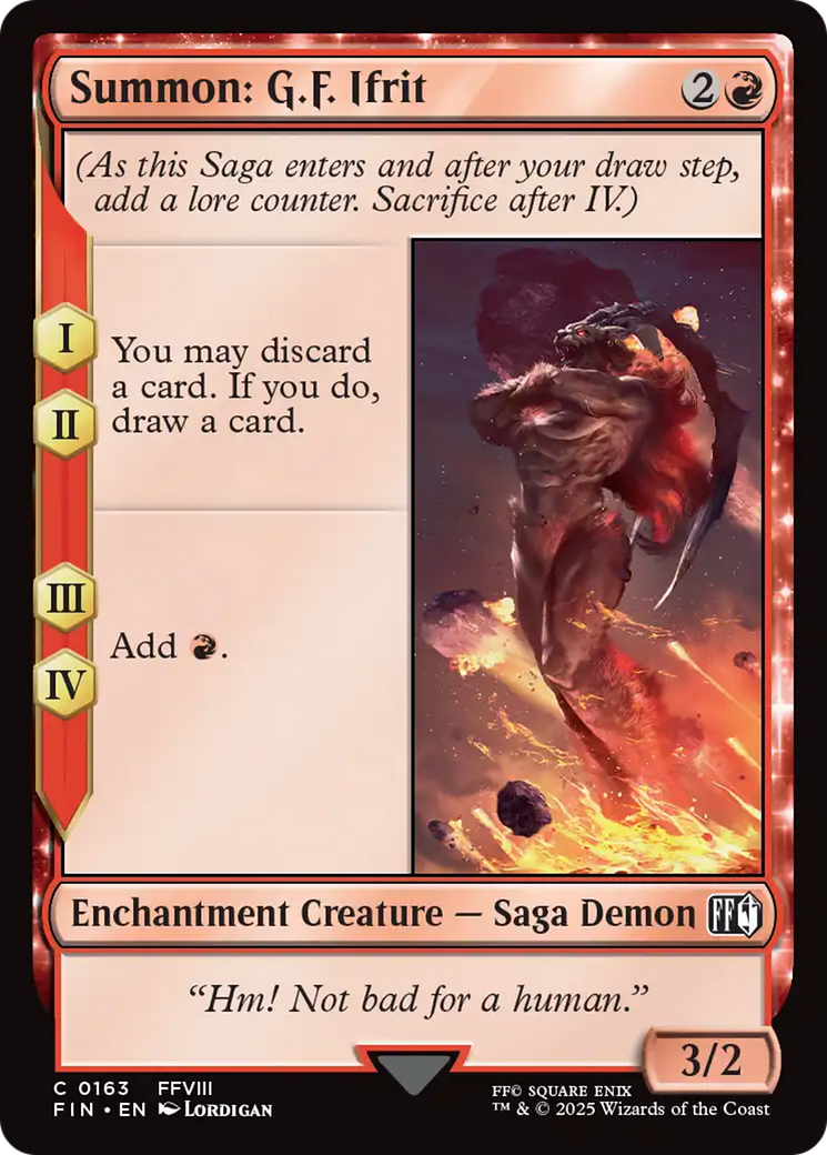 Summon: G.F. Ifrit [FINAL FANTASY] | Gear Gaming Bentonville