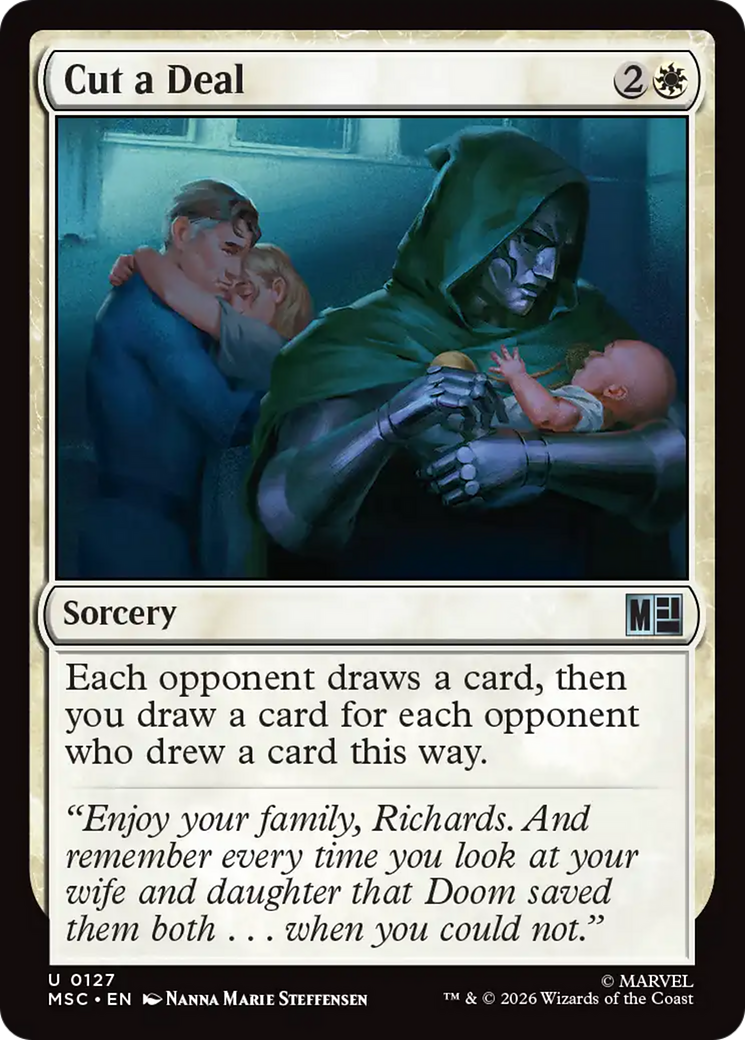 Cut a Deal (Surge Foil) [Marvel Super Heroes Commander] | Gear Gaming Bentonville