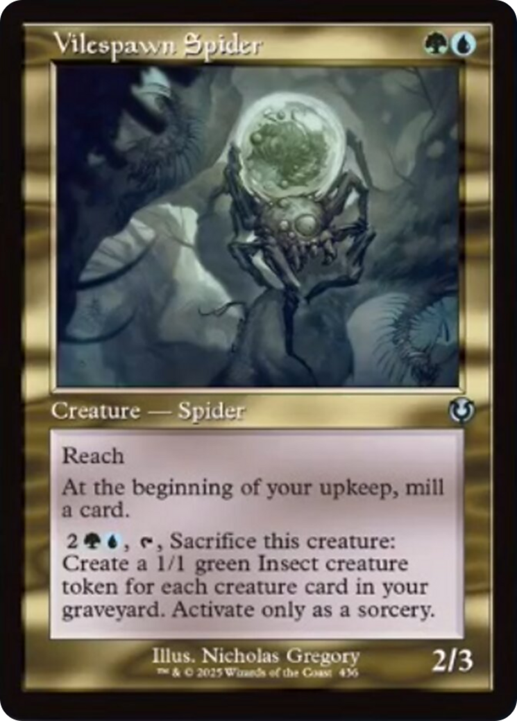 Vilespawn Spider (Retro Frame) [Innistrad Remastered] | Gear Gaming Bentonville