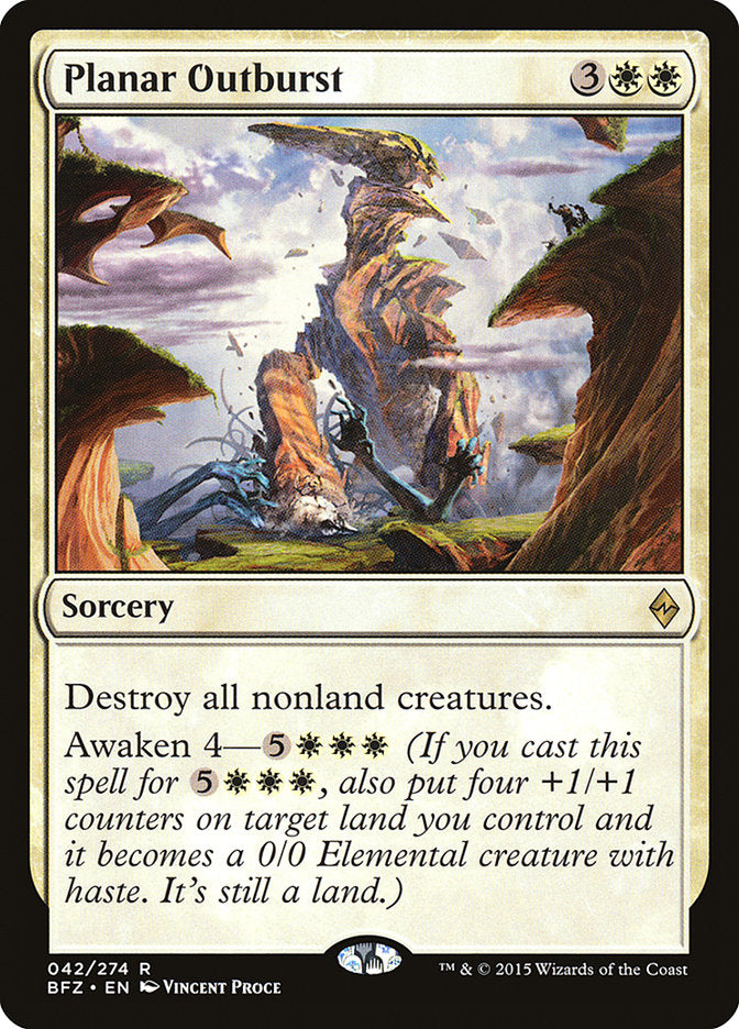 Planar Outburst [Battle for Zendikar] | Gear Gaming Bentonville