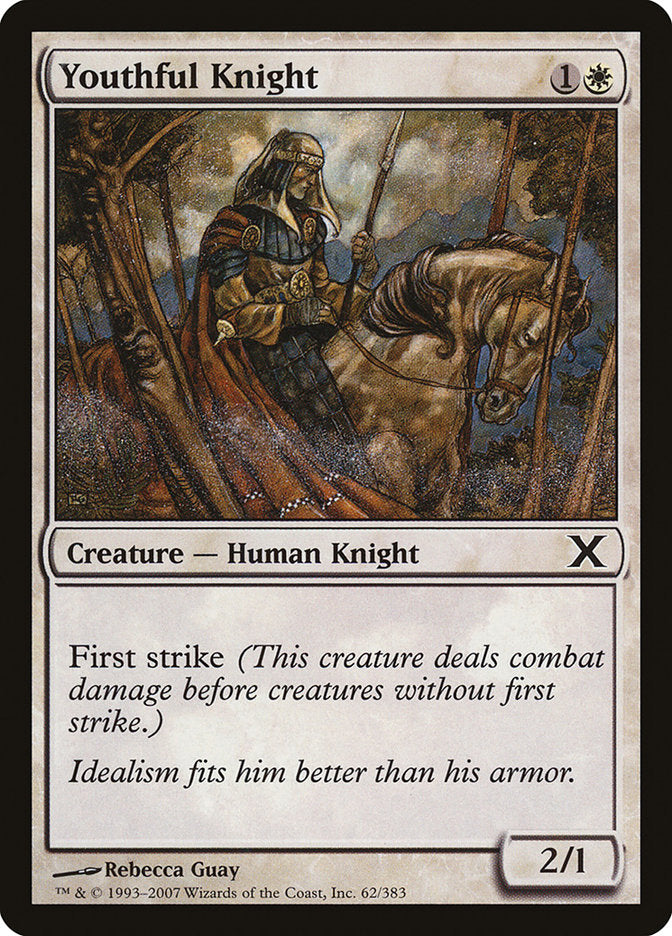 Youthful Knight [Tenth Edition] | Gear Gaming Bentonville