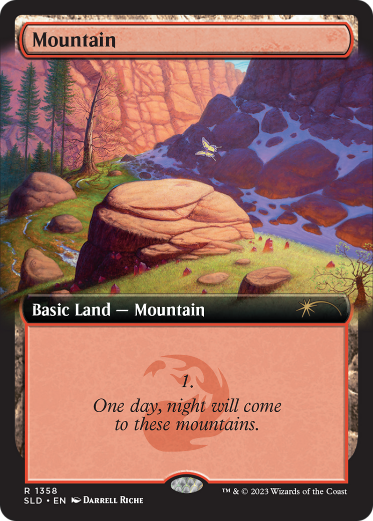 Mountain (1358) [Secret Lair Drop Series] | Gear Gaming Bentonville