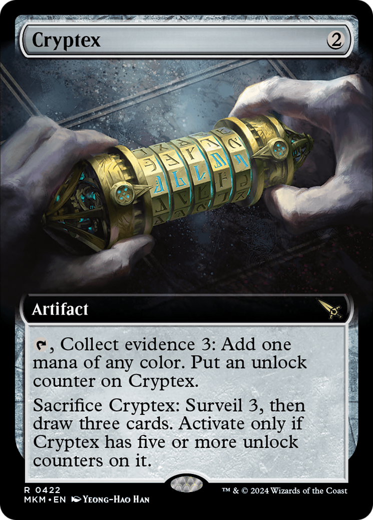 Cryptex (Extended Art) [Murders at Karlov Manor] | Gear Gaming Bentonville