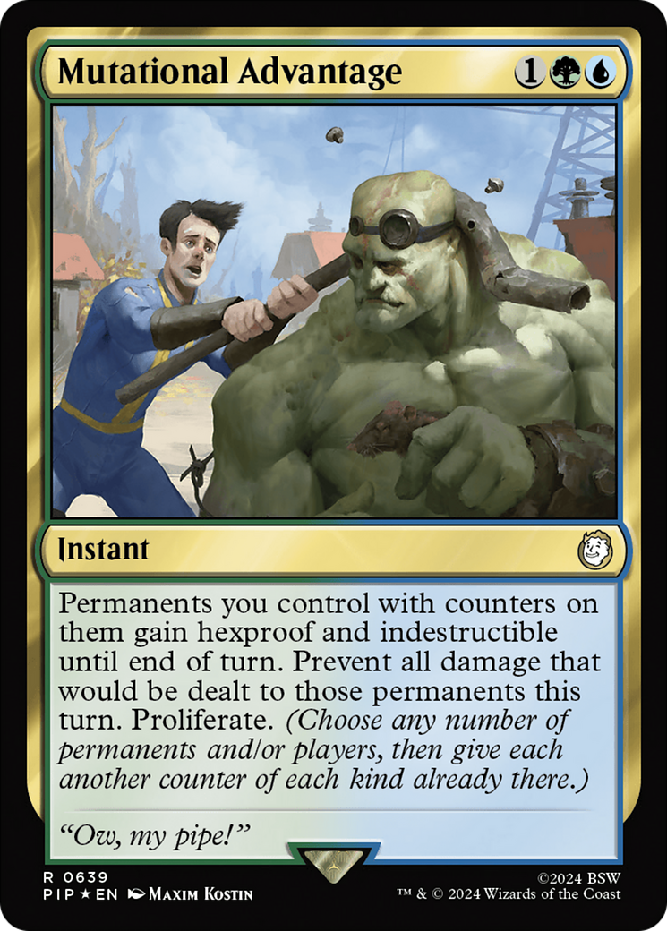 Mutational Advantage (Surge Foil) [Fallout] | Gear Gaming Bentonville