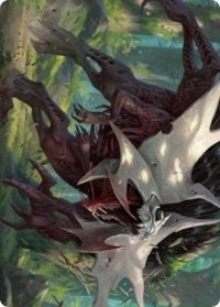 Vorinclex, Monstrous Raider 1 Art Card [Kaldheim Art Series] | Gear Gaming Bentonville